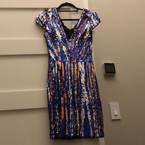 Dress the Population sequin cocktail dress
